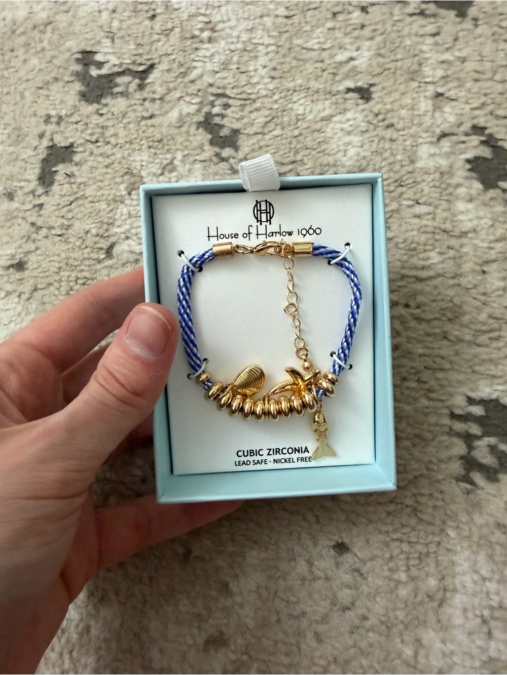House of Harlow 1960 Lobster Charm Bracelet